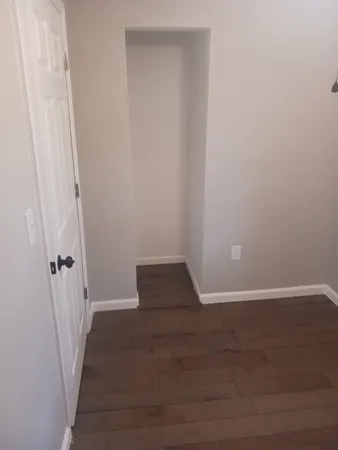 a view of wooden floor