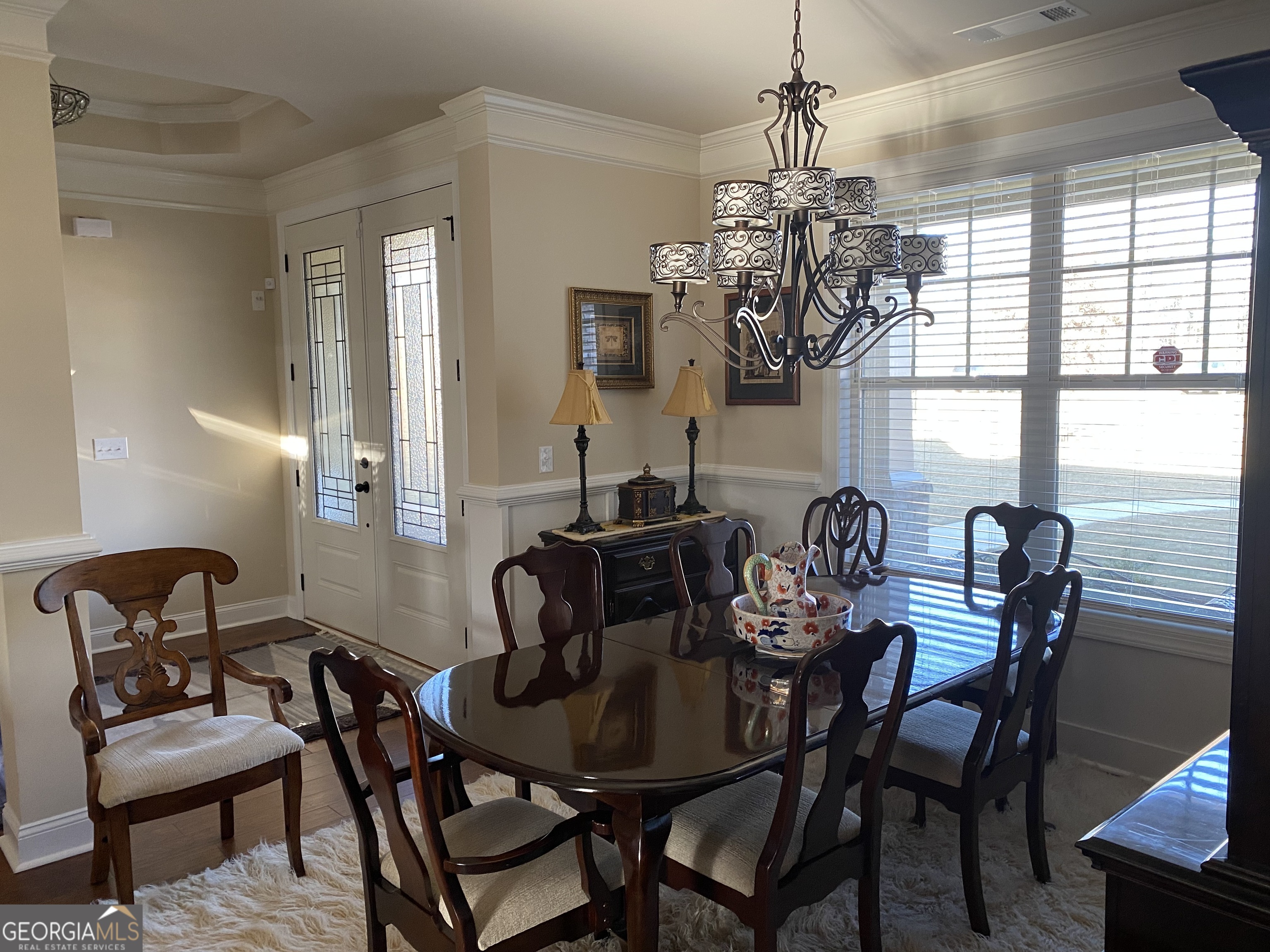 156 Elkins Boulevard Locust Grove, GA 30248 - Photo 5 of 36 a view of a dining room with furniture and window
