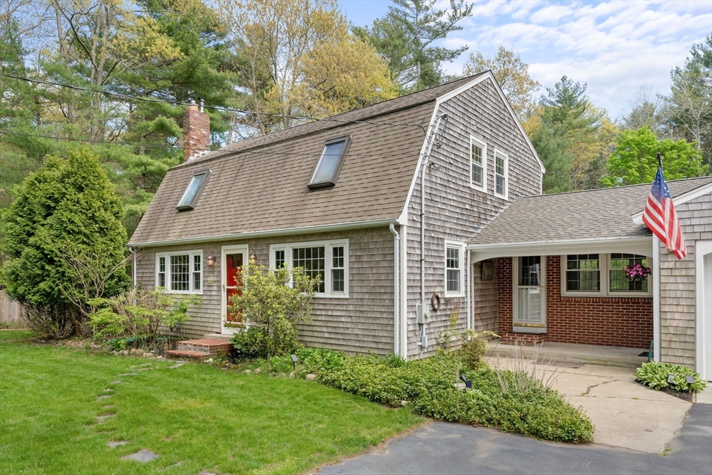103 Maple Street Plympton, MA 02367 - Photo 2 of 41 a view of backyard with a garden and plants
