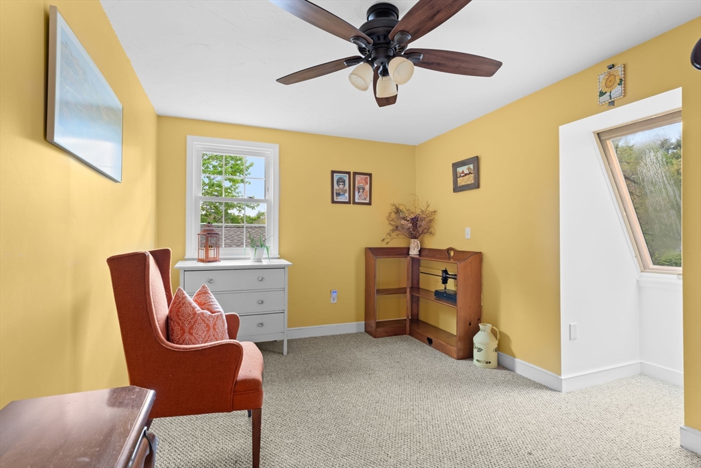 103 Maple Street Plympton, MA 02367 - Photo 25 of 41 a view of a workspace with furniture and a window