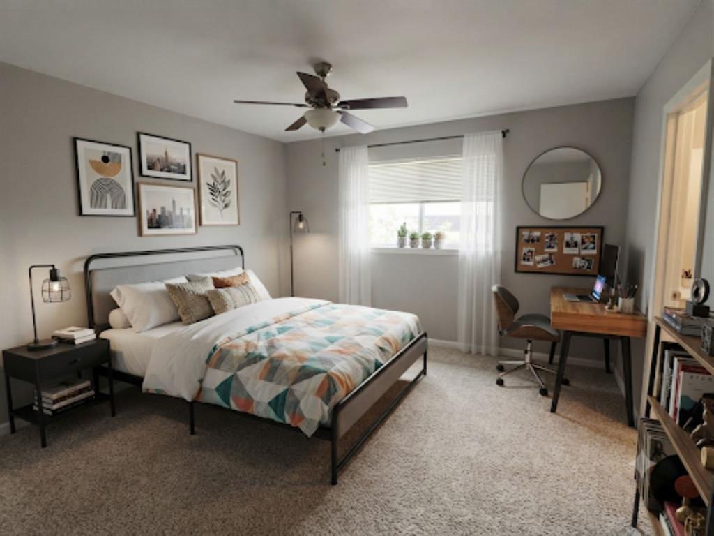 8085 Meadow Road, Unit 226 Dallas, TX 75231 - Photo 9 of 14 Second bedroom with a walk in closet
