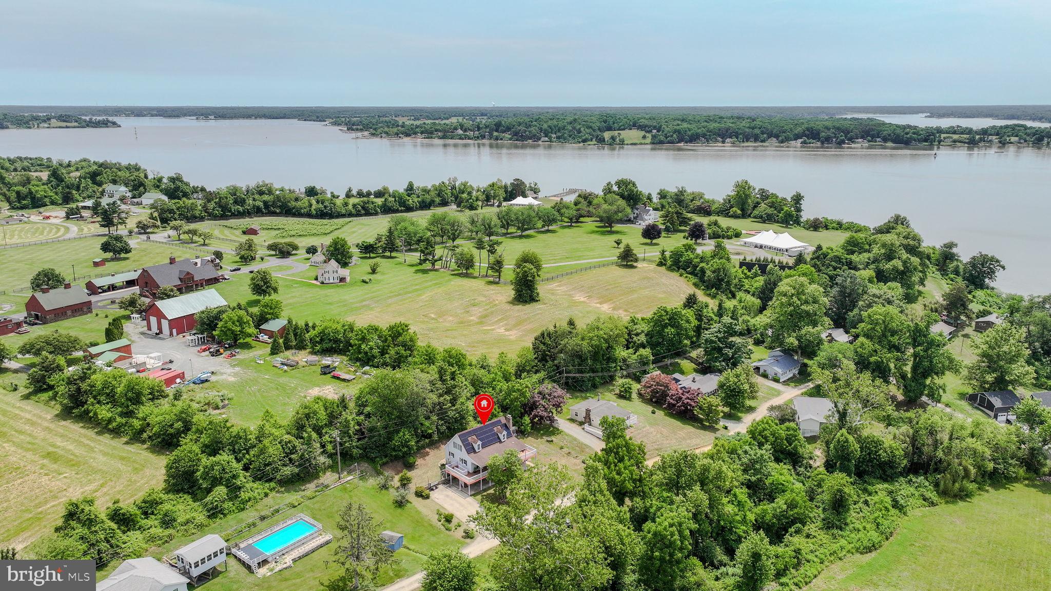 210 Elk View Road North East, MD 21901 - Photo 57 of 64 a view of a lake with houses in the back