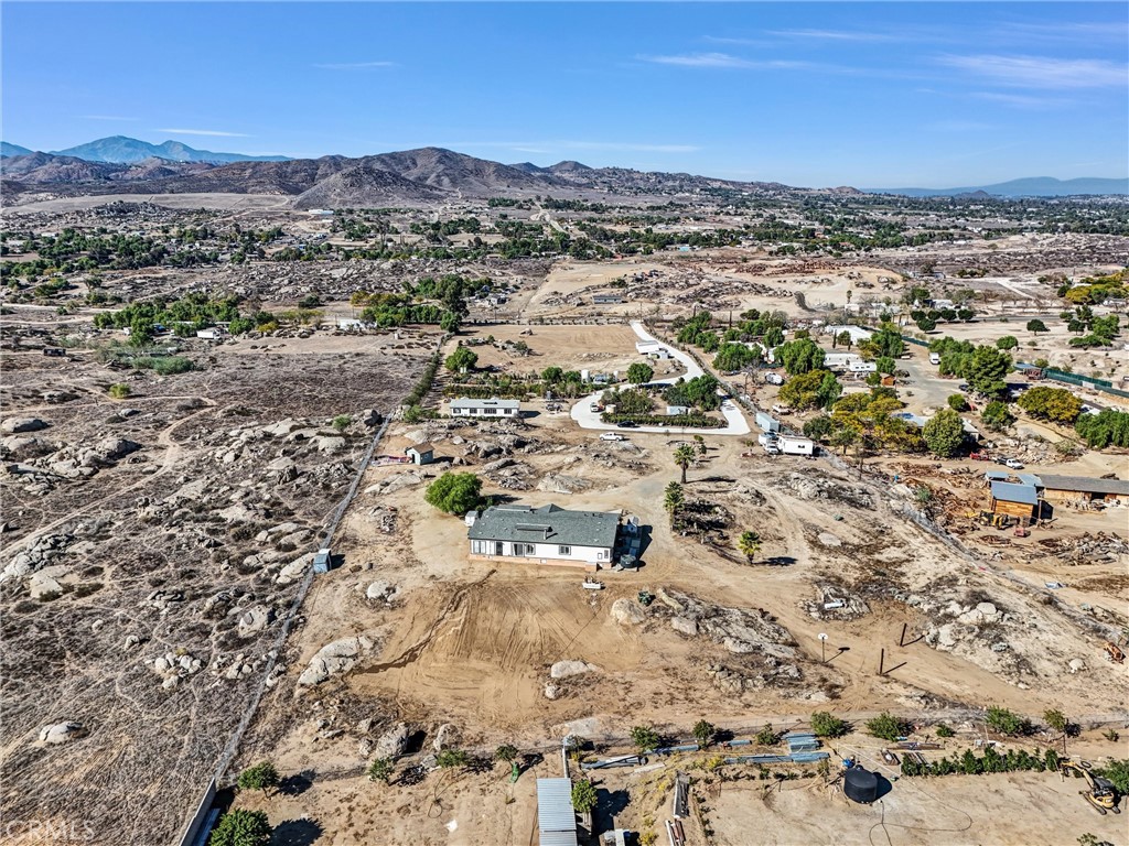 21720 Yucca Road Perris, CA 92570 - Photo 55 of 58 an aerial view of residential building and trees around