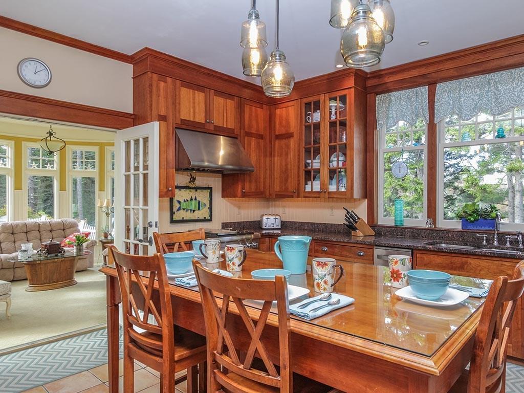 89 Cedar Beach Road Bailey Island, ME 04003 - Photo 14 of 35 Kitchen area looking toward the...
