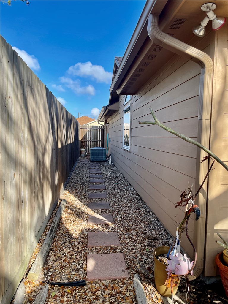 103 Sandollar Circle Fulton, TX 78382 - Photo 23 of 25 a view of a back yard of the house