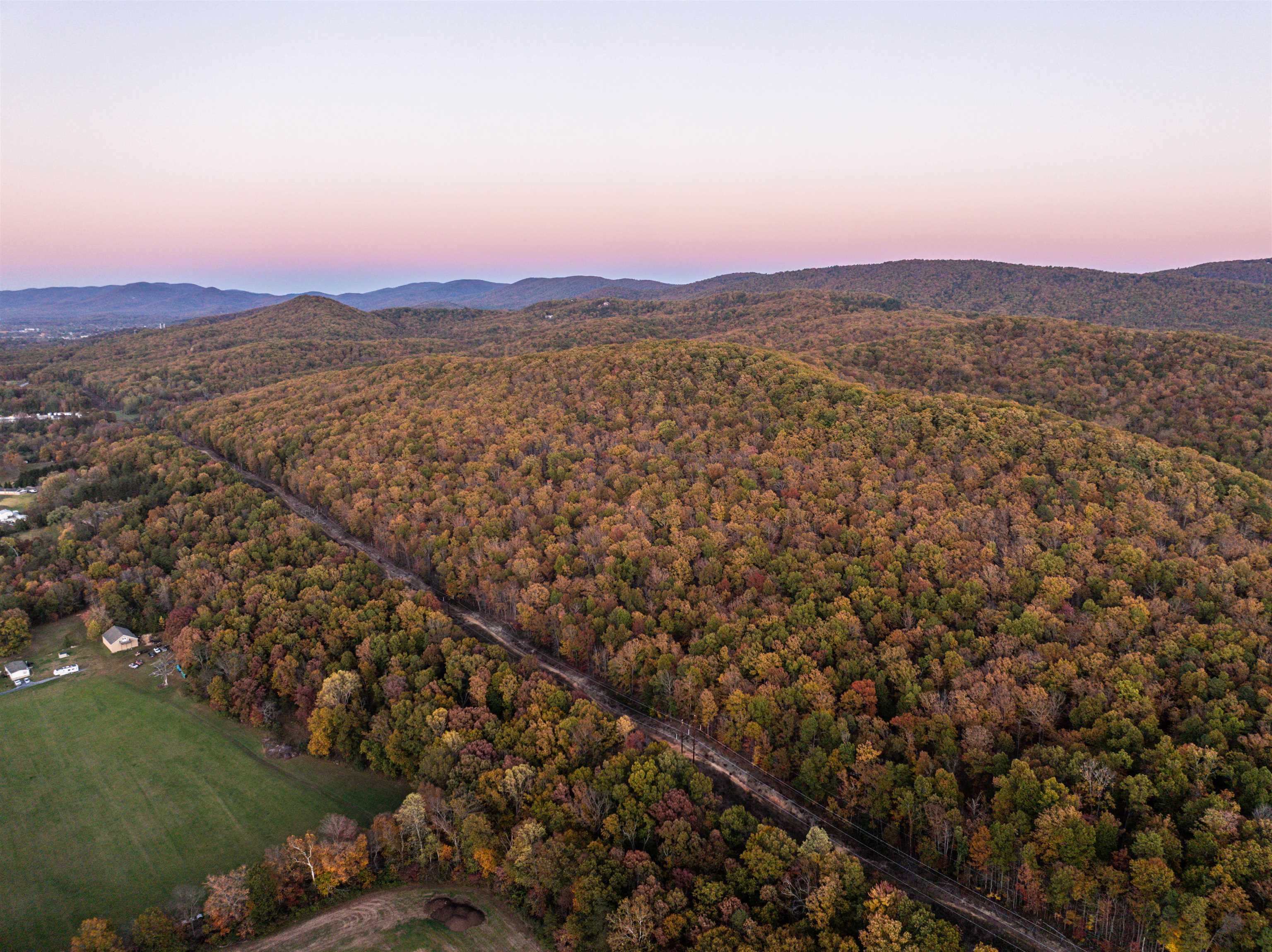 Tbd Inch Run Lane Lyndhurst, VA 22952 - Photo 49 of 57 a view of a city with mountains in the background