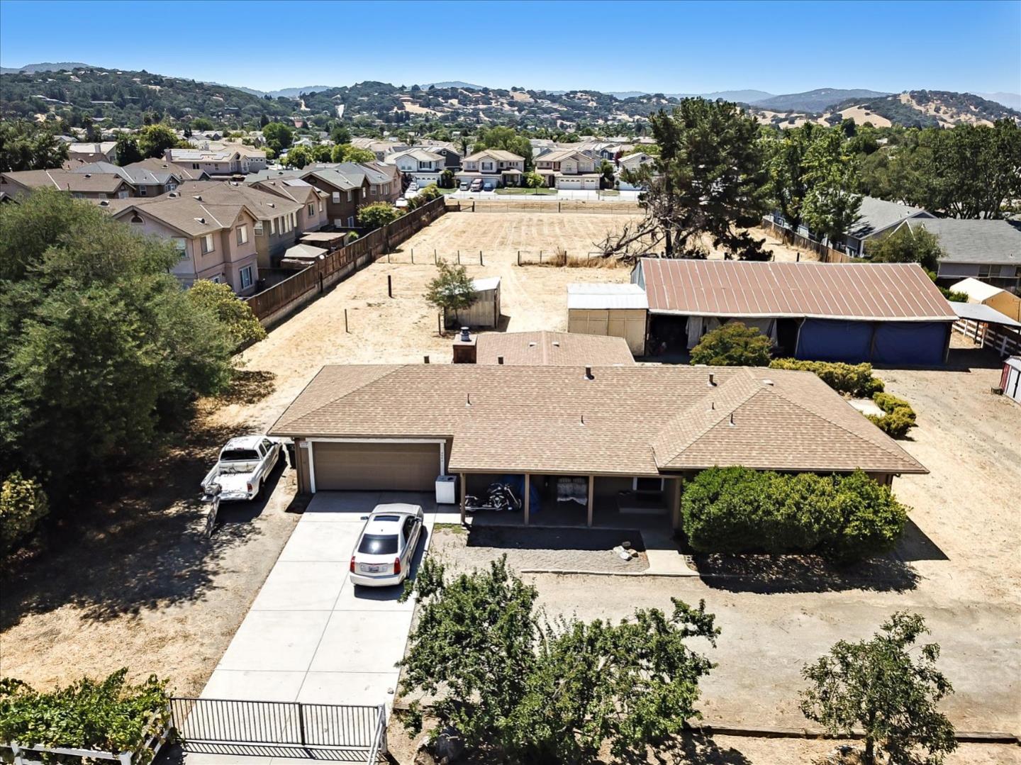 9045 Kern Avenue Gilroy, CA 95020 - Photo 14 of 14 an aerial view of a house with a yard