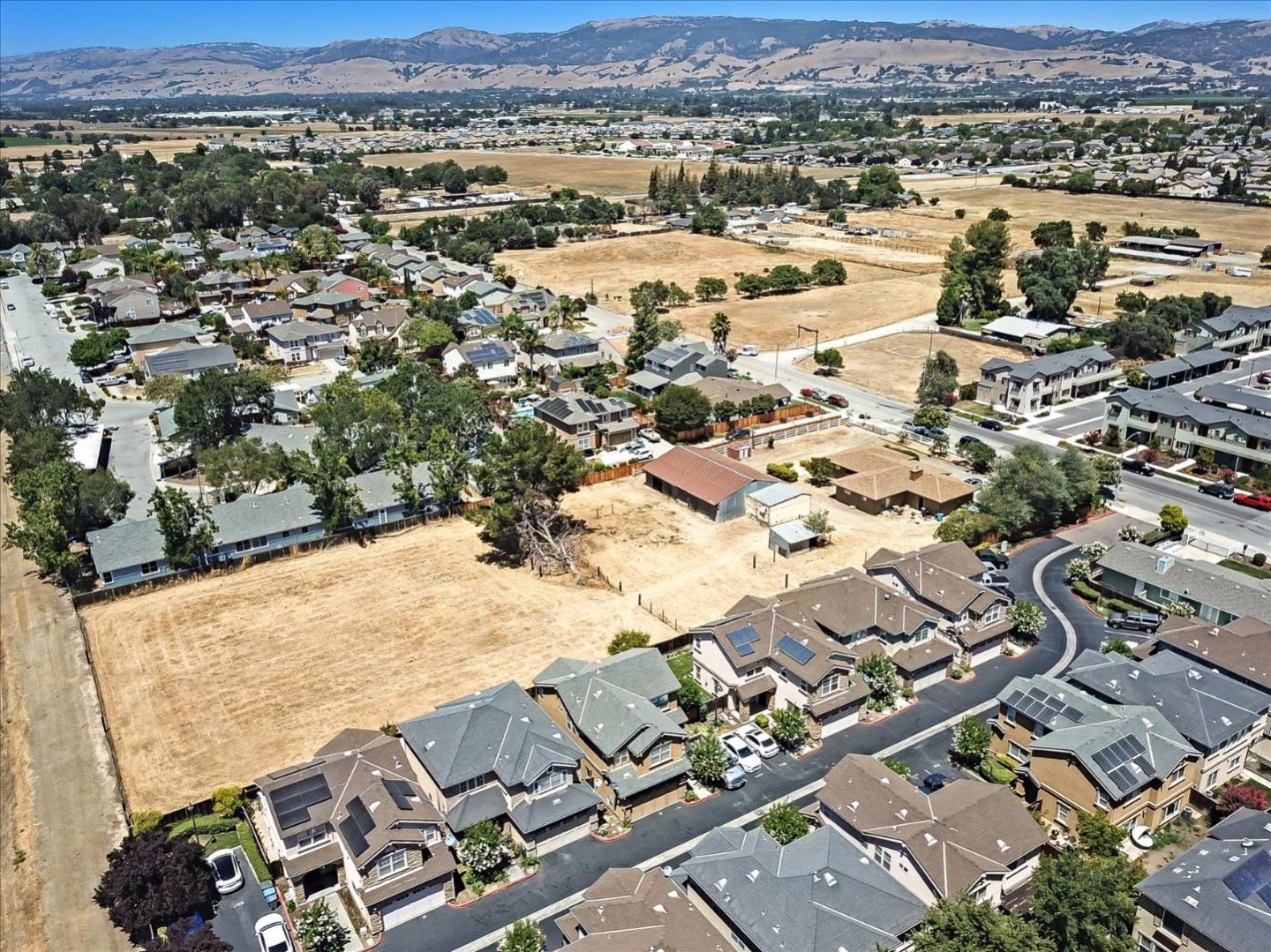 9045 Kern Avenue Gilroy, CA 95020 - Photo 5 of 14 an aerial view of residential houses with outdoor space