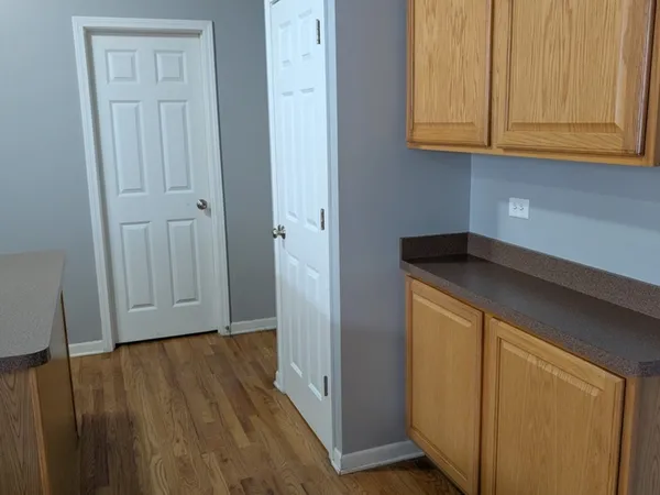 a view of front door