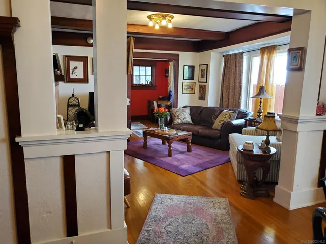 a room with storage and utility