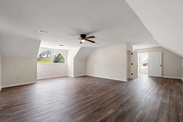 wooden floor in white room