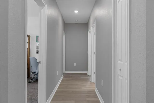 a outdoor dining space with furniture and outdoor view