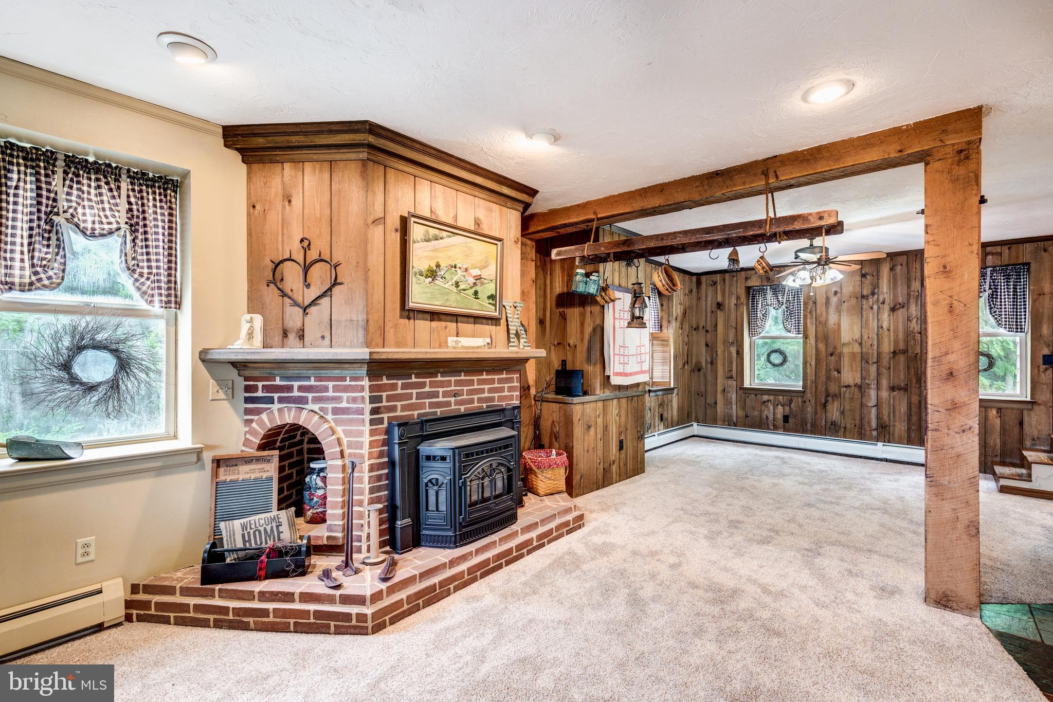 88 Rambler Road Thomasville, PA 17364 - Photo 37 of 73 Living room with woodstove