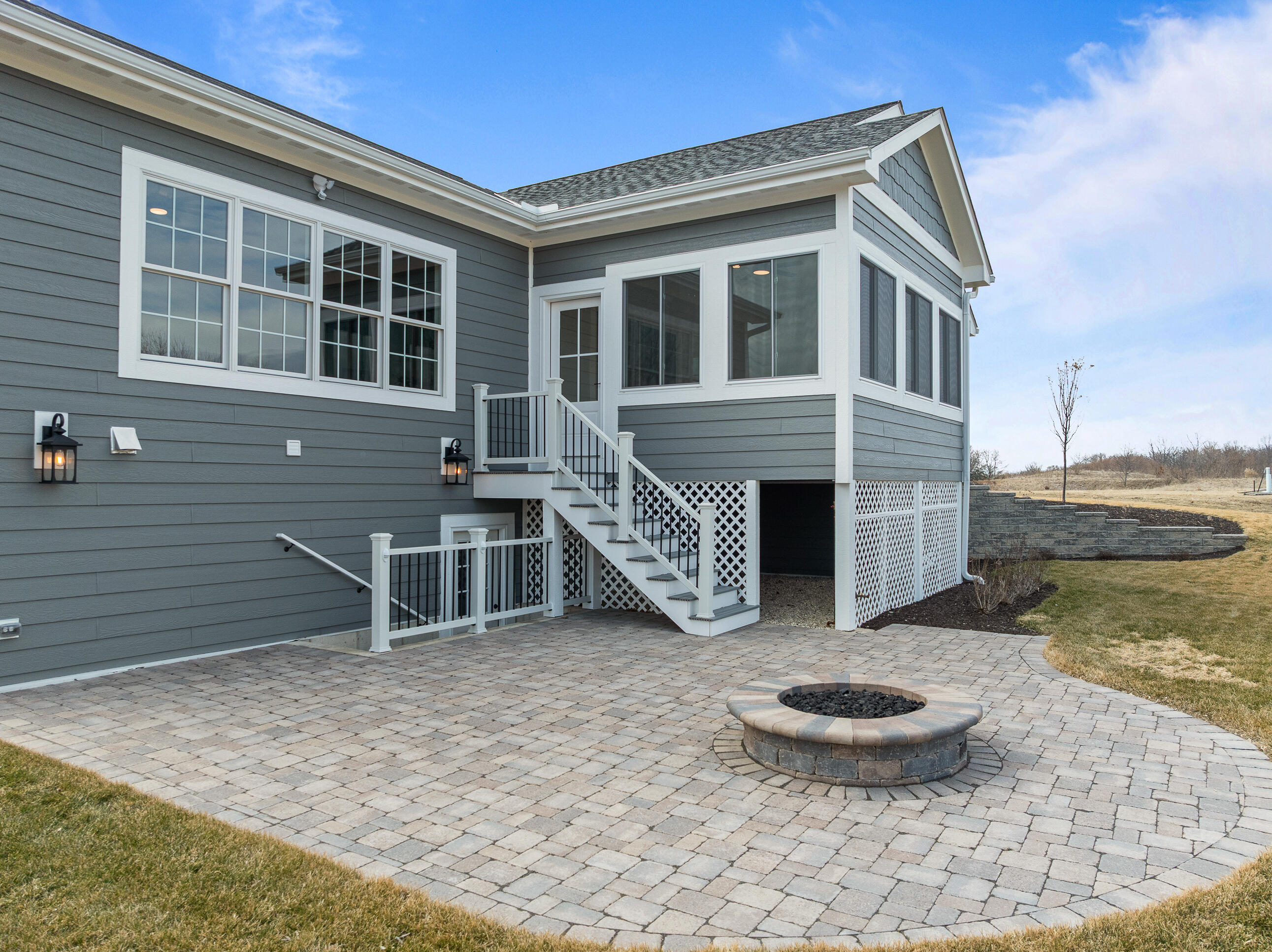 1703 Links Road, Unit 5708 Geneva, WI 53147 - Photo 5 of 66 paver patio & firepit