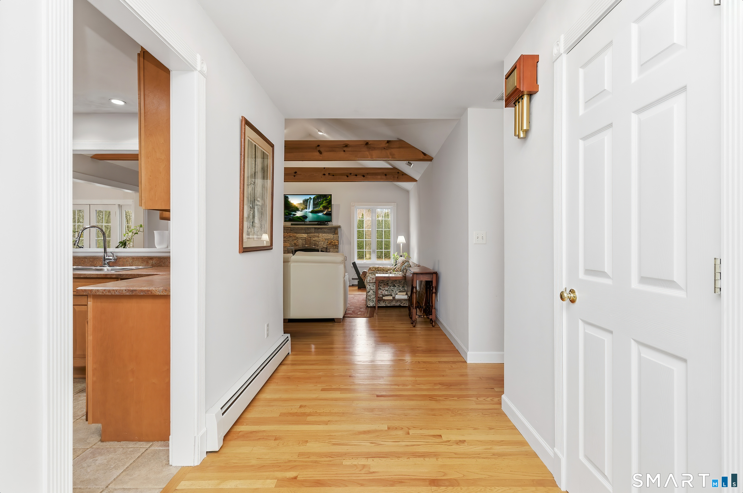 4 Chatfield Street Seymour, CT 06483 - Photo 30 of 39 a view of a living room with furniture and a fireplace