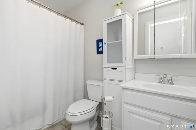 a bathroom with a sink toilet and vanity