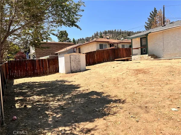 a house with a outdoor space
