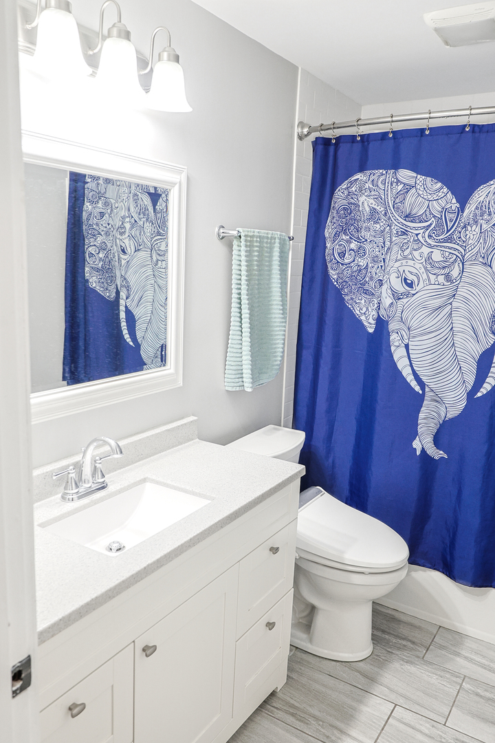 227 North Butterfield Road Libertyville, IL 60048 - Photo 15 of 27 a bathroom with a toilet a sink and mirror