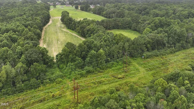 a view of a garden from a balcony