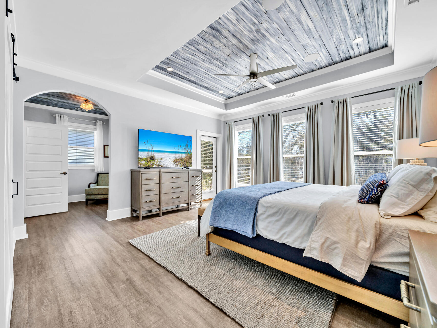 160 Rearden Way Santa Rosa Beach, FL 32459 - Photo 45 of 84 a bed sitting in a spacious bedroom next to a window