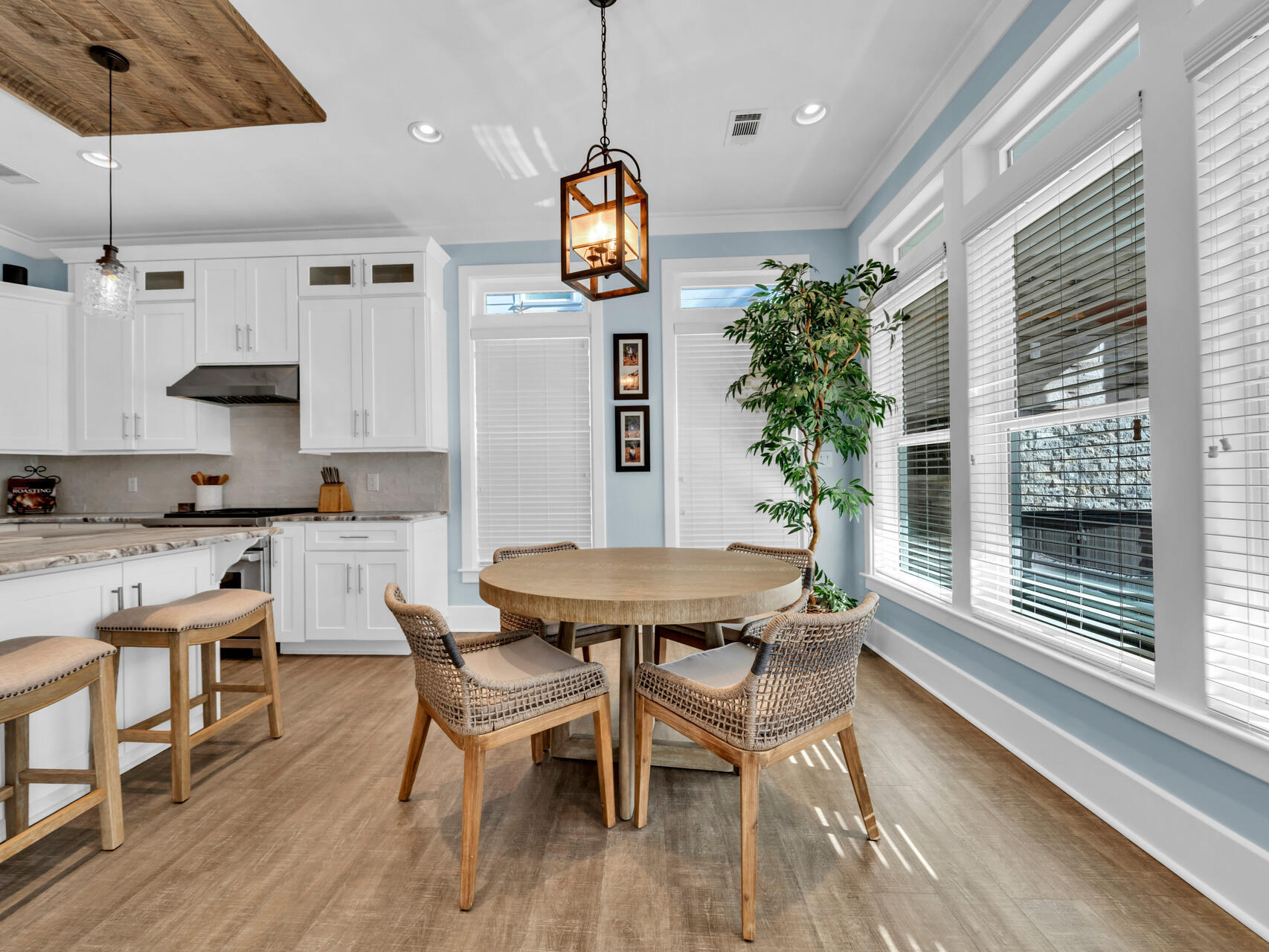 160 Rearden Way Santa Rosa Beach, FL 32459 - Photo 8 of 84 a view of a dining room with furniture window and wooden floor