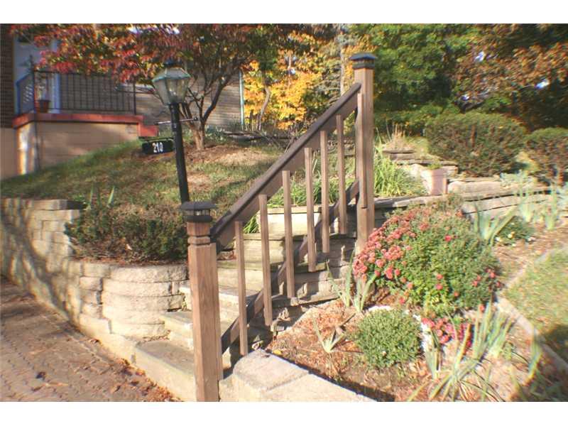 210 Siebert Road Pittsburgh, PA 15237 - Photo 2 of 25 Yard/Garden. A beautiful Stone Walkway leads you to the home.
