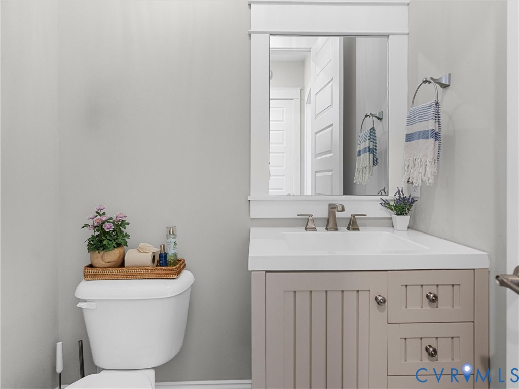 16107 Binley Road Midlothian, VA 23112 - Photo 12 of 75 Powder Room area includes a decorative vanity