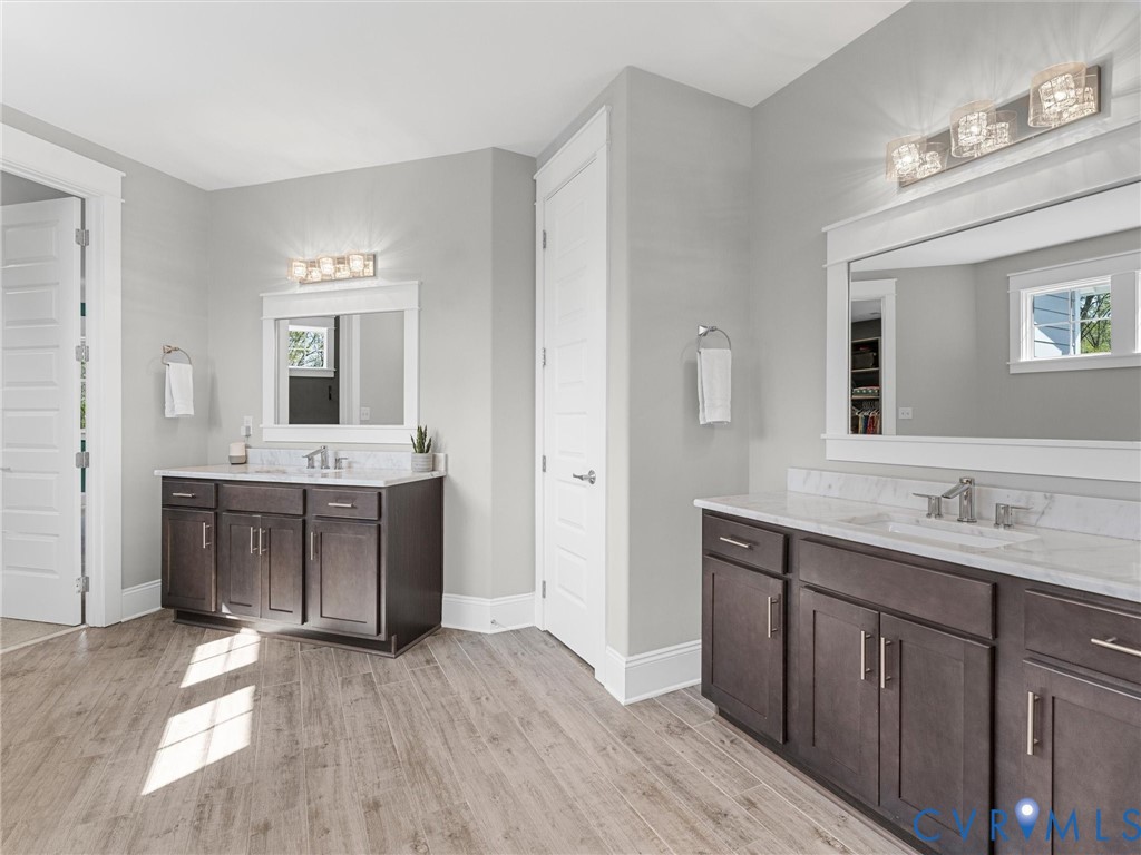 16107 Binley Road Midlothian, VA 23112 - Photo 39 of 75 Primary Bathroom includes His/Hers Vanities