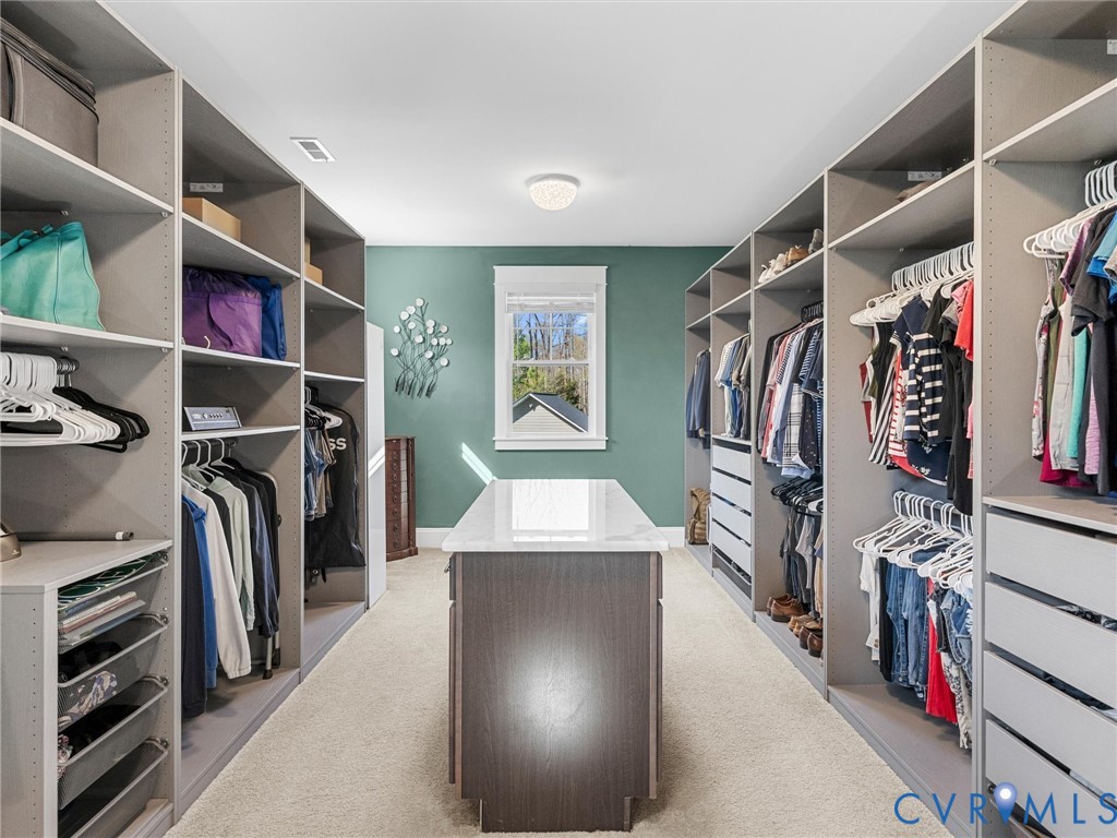 16107 Binley Road Midlothian, VA 23112 - Photo 44 of 75 Walk-in Closet off of Primary Bedroom includes cus