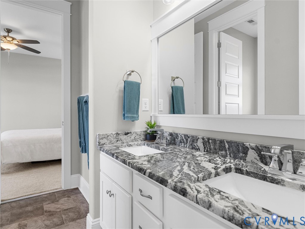 16107 Binley Road Midlothian, VA 23112 - Photo 47 of 75 Jack-and-Jill Bathroom off of Bedroom #2 and #3
