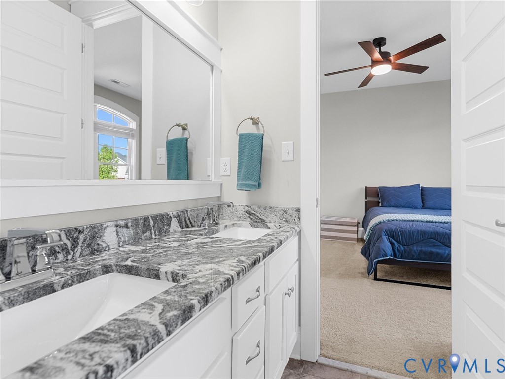 16107 Binley Road Midlothian, VA 23112 - Photo 48 of 75 Jack-and-Jill Bathroom off of Bedroom #2 and #3