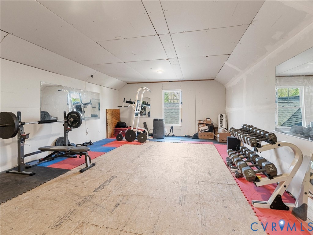 16107 Binley Road Midlothian, VA 23112 - Photo 56 of 75 Unfinished 3rd Floor area which is currently a Gym