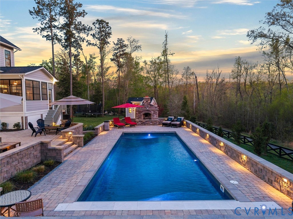 16107 Binley Road Midlothian, VA 23112 - Photo 62 of 75 The Pool is a fiberglass UV heated/cooled pool whi