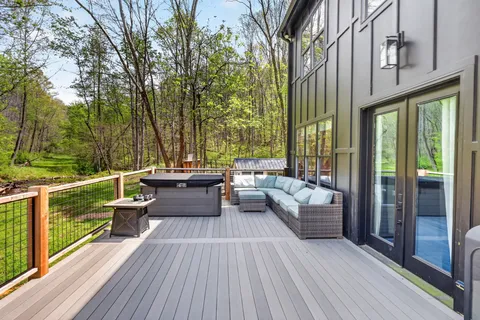 a view of deck with patio