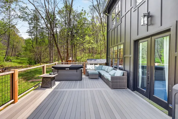 a view of deck with patio