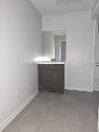 an empty room and a window