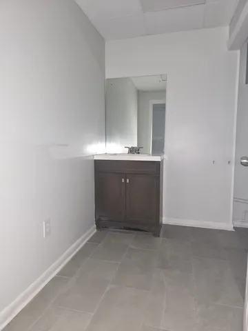 an empty room and a window