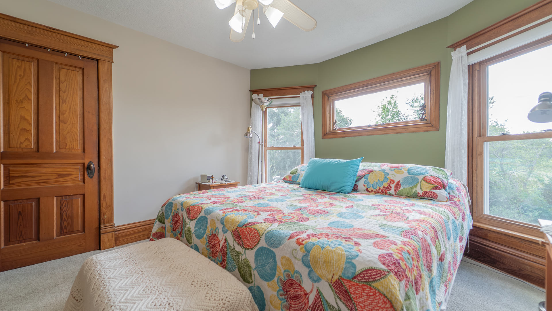 1340 East 2700 North Road Clifton, IL 60927 - Photo 32 of 80 a bedroom with a bed and a window