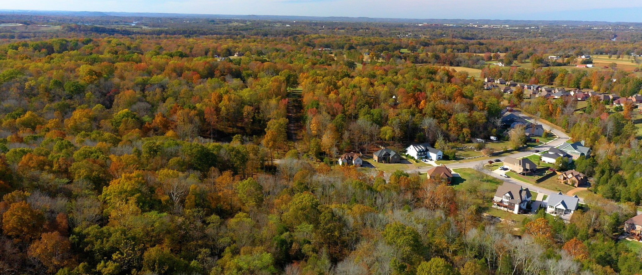 151 Angels Cove Lane Lebanon, TN 37087 - Photo 16 of 24 an aerial view of residential house with parking and trees