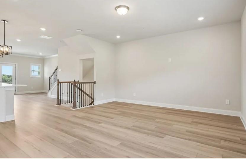 5960 Molo Lane Cumming, GA 30041 - Photo 8 of 17 a view of a hallway