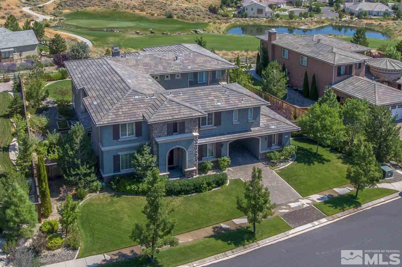 1860 Laurel Ridge Drive Reno, NV 89523 - Photo 1 of 1 an aerial view of a house with a garden and plants
