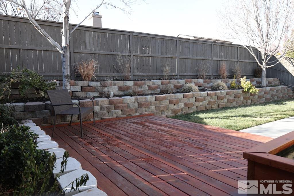 540 Beckfield Court Reno, NV 89521 - Photo 16 of 23 a view of a backyard with sitting area