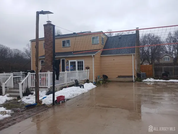 a front view of a house with a garage