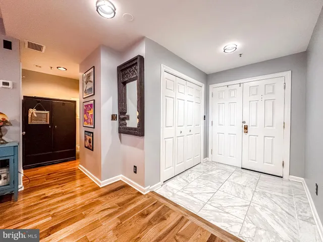 a view of a city with tall buildings