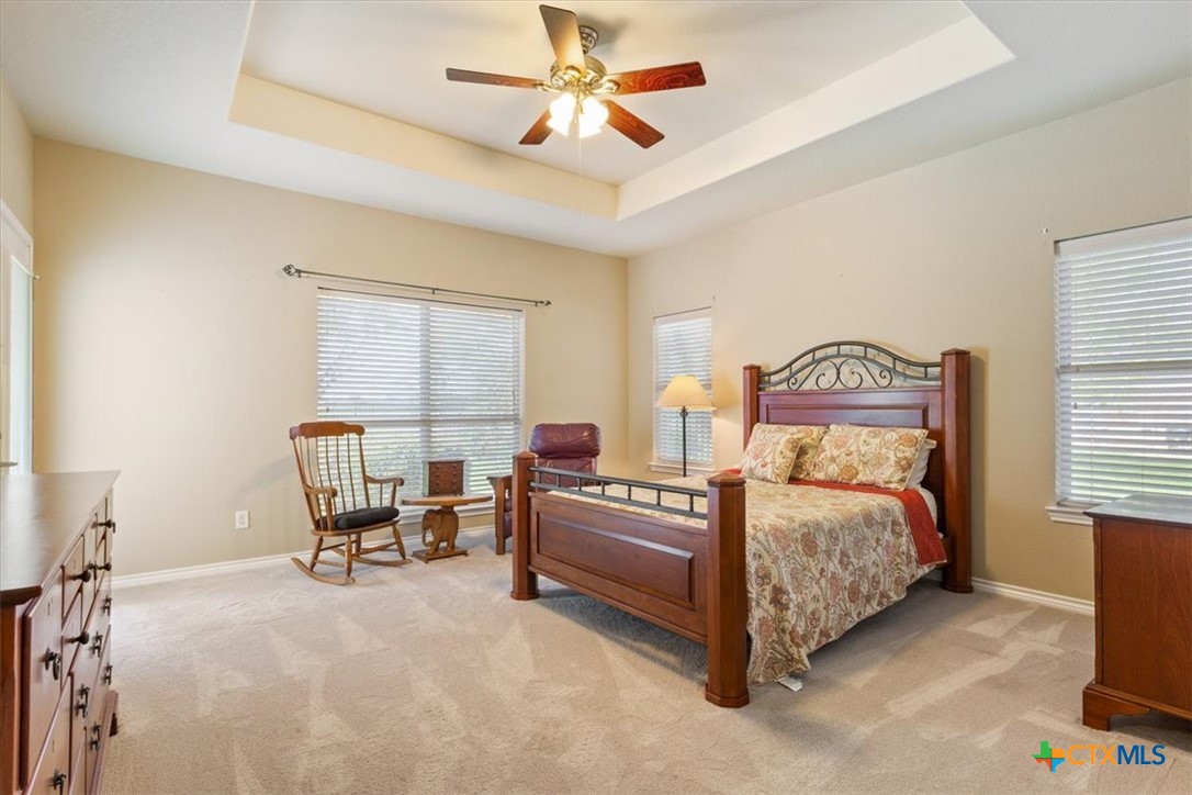 2750 Hester Way Salado, TX 76571 - Photo 20 of 36 Primary Bedroom with pool/patio access