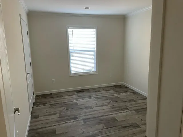 a close view of closet