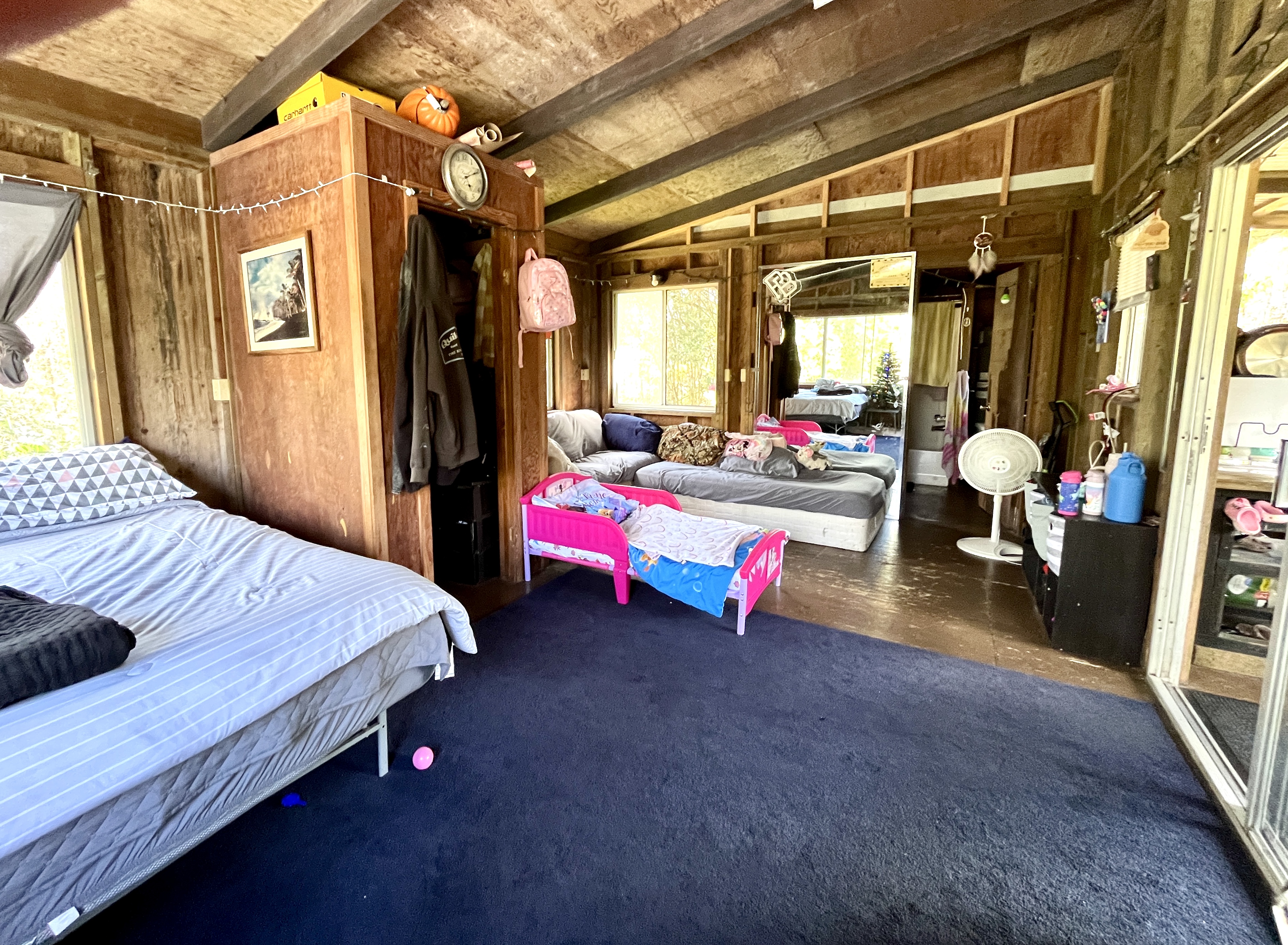 16-1088 Opeapea Road Kurtistown, HI 96760 - Photo 7 of 29 a kids room with a bed and a chandelier
