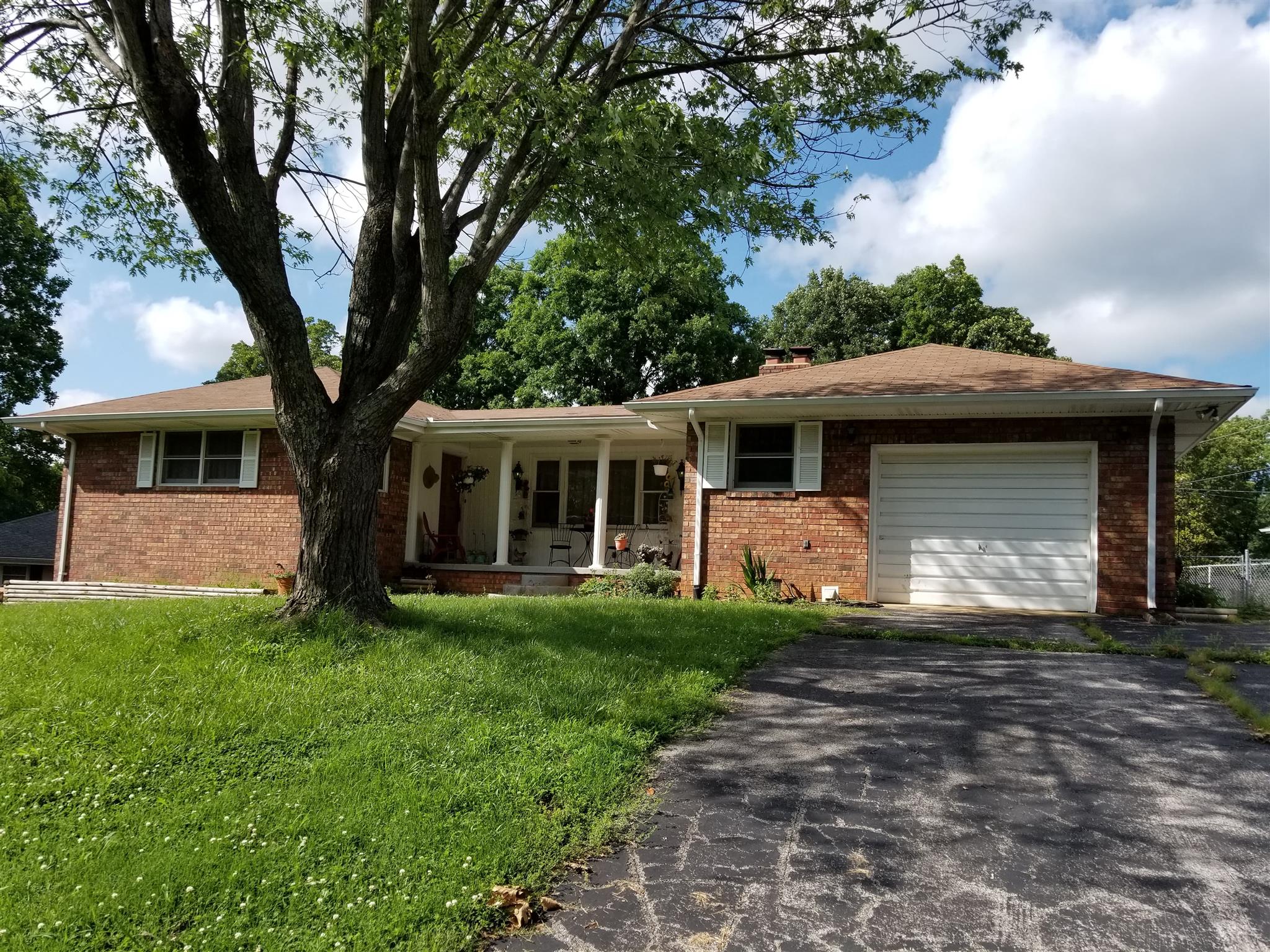 Front view of home from street
