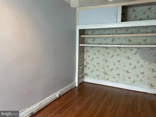 a view of wooden floor