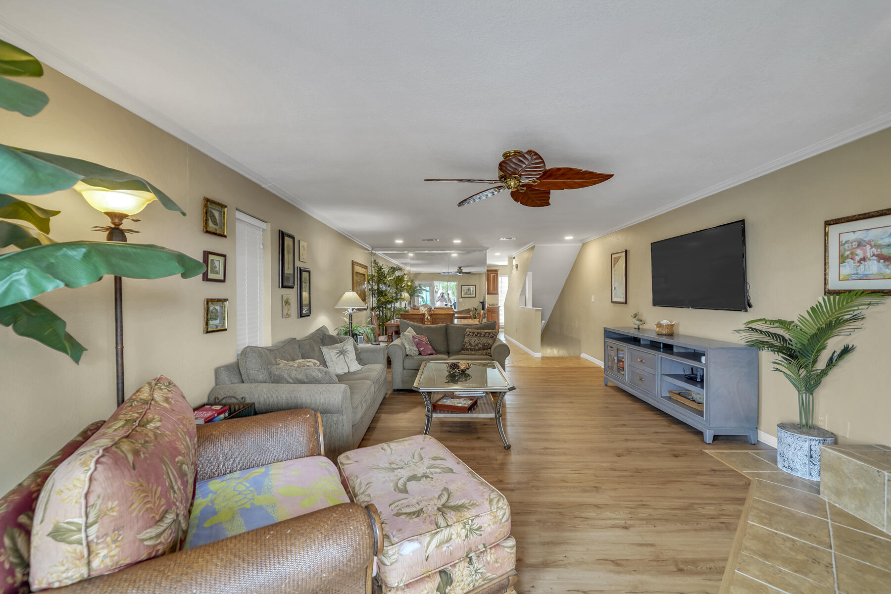 173 Durango Road Destin, FL 32541 - Photo 8 of 37 a living room with furniture and a flat screen tv